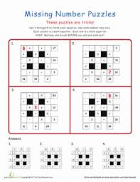 Here you will find a range of different math puzzle worksheets, math riddles here are our second grade math puzzles. Printable 3rd Grade Math Puzzles Education Com