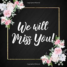 We did not find results for: We Will Miss You Beautiful Floral Coworker Leaving Guestbook And Practical Memorable Goodbye Retirement Leaving Gift For Friend Or Colleague 8 5 X 8 5 Square Heaven Bujo 9781083044433 Amazon Com Books