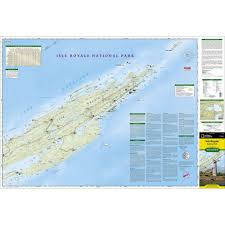 Isle Royale National Park Trail Map 240