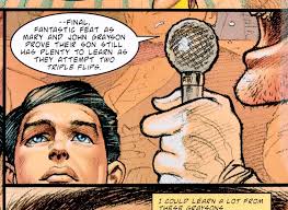 About Dick Grayson parent's death, I've always seen their death in comics  while the boy was