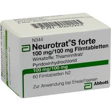 Daher sind thiaminmononitrat und thiaminhydrochlorid derivate von vitamin b1. Neurotrat S Forte Medicala De