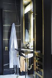 One of the easiest ways to get this elegant look with your bathroom wall decor, is to use an oversized gold mirror. 42 Modern Bathrooms Luxury Bathroom Ideas With Modern Design