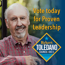 Rykert O. Toledano, Jr. Councilman District 5