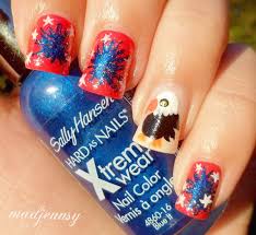 Happy 4th of july fireworks. 30 Flashing Patriotic 4th Of July Fireworks Inspired Nail Art Ideas Tutorials Hative