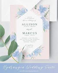Hydrangea Wedding Invitation Template Printable Wedding Invitation Suite Floral Invitation Wedding Template Romantic Wedding Invites Hydrangea Wedding Invitations Floral Invitation Wedding Template Wedding Invitations Romantic