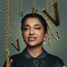 As seen on bbc's live at the apollo, qi . Listen Sindhu Vee