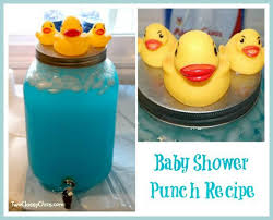 It will look beautiful at your party. Baby Shower Blue Punch Recipe The Classy Chics Baby Shower Punch Recipes Baby Shower Drinks Baby Shower Snacks