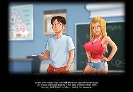The prologue is a quick and compulsory introduction to the gameplay on the first day; French Class Miss Bissette Summertime Saga Wiki Guide Ign