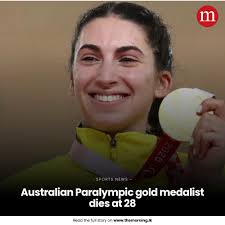 Australian Paralympic gold medallist Paige Greco has died at the age of 28.  The para-cyclist, who clinched her country's first gold medal at the Tokyo  2020 Paralympic Games, died