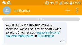 During the web check in lufthansa to a destination out of the departure free will movement zone, such as going from usa to european schengen space, or going from germany to japan for example, it is necessary for the airline to check your personal data, which is done in the lufthansa advance. Opodo Review Opodo Claims That A Canceled Flight Has Departed As Scheduled And Denies A Refund Isg Siegen