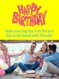 Maybe you would like to learn more about one of these? A Day At The Beach Happy Birthday Card Birthday Greeting Cards By Davia