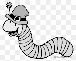 Fantasy & storybook coloring pages & printables, most popular, st patrick's day coloring pages & printables, symbol and icon coloring pages & printables. Funny Worm Animal Free Black White Clipart Images Clipartblack St Patricks Day Coloring Pages Worm Free Transparent Png Clipart Images Download