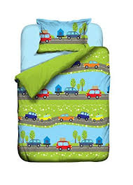 Aminata Kids Kinderbettwasche 100x135 Bettwasche Auto Jungen Automotiv Baumwolle Amazon De Kuche Ha Bettwasche Kinder Kinderbettwasche Bettwasche 100x135
