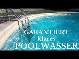 Pool Garantiert Klar Unsere Erfahrung Zugabe Von Kupfersulfat Poolfans Youtube