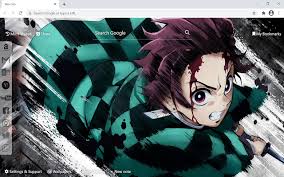 Check spelling or type a new query. Demon Slayer Tanjiro Anime Wallpaper New Tab