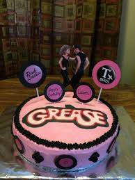 Every purchase you make puts money in an artist's pocket. Grease Themed Cake Grease Birthday Party Grease Themed Parties Grease Birthday Party Ideas