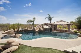 We Ve Built Over 20 000 Swimming Pools Throughout Arizona See Some Beautiful Examples Of Pool Design Geometric I Presidential Pools Custom Pools Pool Patio