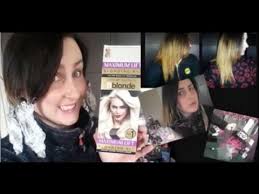 Revlon hair color medium blonde. Lightening My Hair With Jerome Russell Bblonde Maximum Lift Youtube