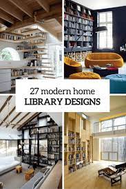 How to create a home library using flea market finds. 54 Modern Home Library Designs That Stand Out Digsdigs