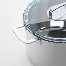 Ikea furniture and home accessories are practical, well designed and affordable. Ikea 365 Stockpot With Lid Stainless Steel Glass 10 L Ikea