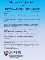 Please use the daily thread for all posts that are not related to malaysia or malaysians (or submit a text post relating your link to a malaysian context), and for all quick questions, such as. Vol 7 No 1 2019 Mjir The Malaysian Journal Of International Relations Mjir Malaysian Journal Of International Relations