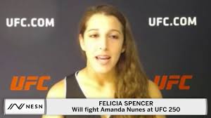Felicia spencer learned some important lessons in her loss to amanda nunes and is ready to apply them at ufc fight night 188. Felicia Spencer Is A Fighter By Night And You Would Never Guess Her Day Job