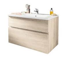 Meuble De Salle De Bain Decor Chene Naturel 90 Cm Calao Meuble Sous Vasque Meuble De Salle De Bain Meuble Salle De Bain