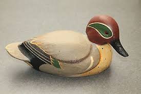 Vintage Ducks Unlimited Wooden Duck Decoy Decor Carved Painted Since 1937 Duck Decor Duck Decoy Decor Decoy Carving