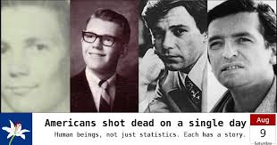 National Gun Violence Memorial: August 9, 1969