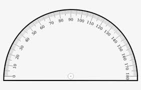 printable protractor marking tools hd png download kindpng