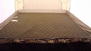Styrofoam board below the mattress makes bed warm that's what is more important for. 2015 Used Forest River Rockwood Freedom 2270 Pop Up Camper In Kentucky Ky
