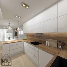 Zakres Projektu Kuchnia 2 Wersje Kru Desig Arbeitsplatte Desig Kru Kuchnia Projektu Wersje Zakres Kuchen Design Wohnung Kuche Haus Kuchen