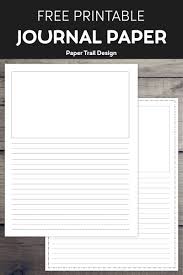 This is a practice writing and fun art activity. Free Printable Lined Writing Paper With Drawing Box Paper Trail Design
