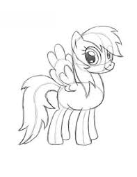 My Little Pony Rainbow Dash Zeichnen Lernen Schritt Fur Schritt Tutorial Zeichnen Leicht Gemacht