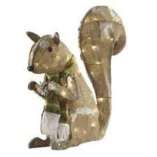 This indoor or outdor blow mold christmas decoration stands 31 tall, and includes the cord for lighting up those dark, wintery nights. 1 Piece 1 7 Ft Squirrel Outdoor Christmas Decoration Outdoor Christmas Christmas Yard Outdoor Christmas Decorations
