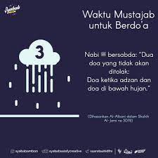 Sunnah Ketika Hujan Di 2020 Inspirasional Hujan Kutipan Agama