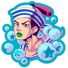 Josuke Josefumi Jojolion 3.87x4in Vinyl Sticker