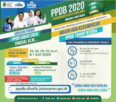 Dinas pendidikan (disdik) provinsi jawa barat bersiap menyelenggarakan proses penerimaan peserta didik baru (ppdb) tingkat sma/smk/slb. Jangan Lupa Tanggal 25 Juni 1 Juli 2020 Pendaftaran Tahap Ii Ppdb Sma Smk Negeri Di Jabar Majalah Sora