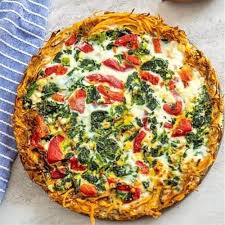 Spinach Quiche With Sweet Potato Crust A Mind Full Mom Sweet Potato Spinach Recipe Sweet Potato Crust Quiche Quiche With Potato Crust