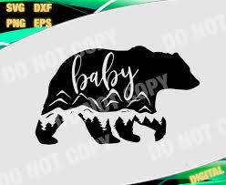 Download Baby Bear Baby Bear Svg Baby Svg Newborn By Luna Art Shop On Zibbet