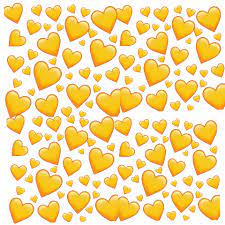 Discover Trending Emoji Stickers Emoji Wallpaper Emoji Backgrounds Yellow Heart