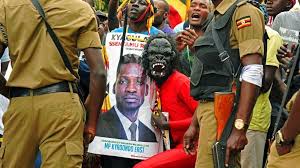 Последние твиты от #vote 14th bobi wine (@boyecollins2017). Bobi Wine The Pop Star Seeking People Power Bbc News