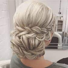 2 855 Likes 8 Comments Beth Belshaw Sweethearts Hair On Instagram A Braided Updo For A Lovely Wedd Hair Styles Long Hair Styles Bridal Hair Inspiration