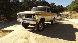 Favorite this post may 21 custom classic 1969 ford f100!! 1970 Ford F100 Short Bed 4x4 Survivor For Sale Youtube