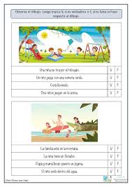 Averiguar si la declaración es verdadera o falsa y prueba tus conocimientos bíblicos. Comprension Lectora Verdadero O Falso A Partir De Dibujos Aula Pt Comprension Lectora Comprension Lectura De Comprension