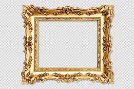 Baroque Golden Picture Frame Png Picture Frames Baroque Frames Frame