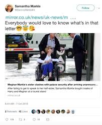 Samantha markle accuses doria of 'cashing in' on royal. Samantha Markle Gets Denied From Kensington Palace Leaves Mysterious Note For Sister The Hollywood Gossip