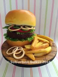 Burger And Chips Burger And Chips Crazy Cakes Burger Cake
