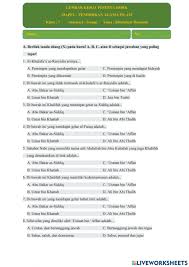 Kunci jawaban pai essay kelas 7. Lkpd Pai Kelas 7 Bab 12 Worksheet
