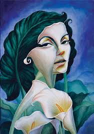 Woman of substance by Octavio Ocampo